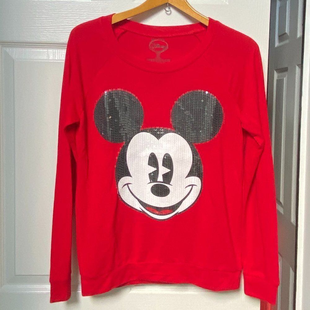 Sequin Disney Shirt, Junior/Adult Small